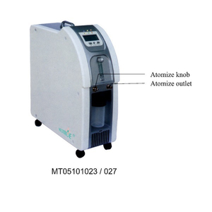 Concentrador de oxigênio 5L com função de temporização hospitalar com controle remoto (MT05101027)