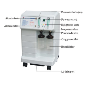 Concentrador de oxigênio móvel 5L de alta pureza médica (MT05101009)