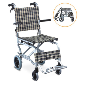 Cadeira de rodas de alumínio médica barata aprovada pela CE/ISO (MT05030034)