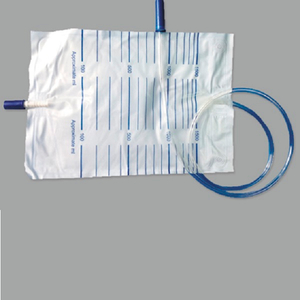 Saco de urina com válvula de saída pull-push de 1500 ml aprovado pela CE/ISO (MT58043102)