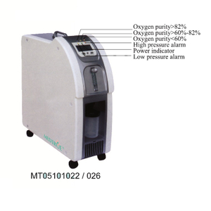  Concentrador de oxigênio 3L móvel para assistência médica hospitalar (MT05101022)