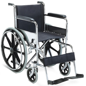 Cadeira de rodas de aço médica barata aprovada pela CE/ISO (MT05030002)