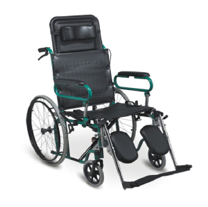 Cadeira de rodas de aço barata de alta qualidade aprovada pela CE/ISO (MT05030010)