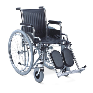 Cadeira de rodas de aço médica barata aprovada pela CE/ISO (MT05030013)