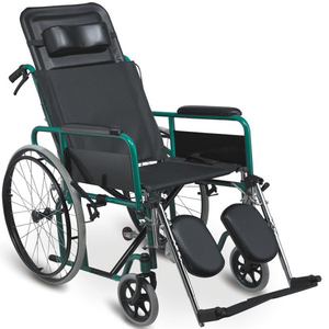 Cadeira de rodas de aço médica barata aprovada pela CE/ISO (MT05030011)