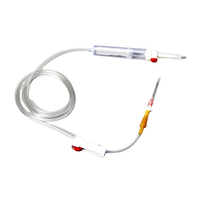 Conjunto de transfusão de sangue descartável médico de venda imperdível