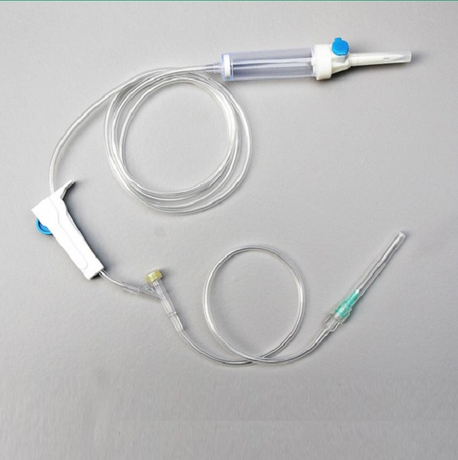 Conjunto de infusão descartável aprovado pela CE/ISO (MT58001210)